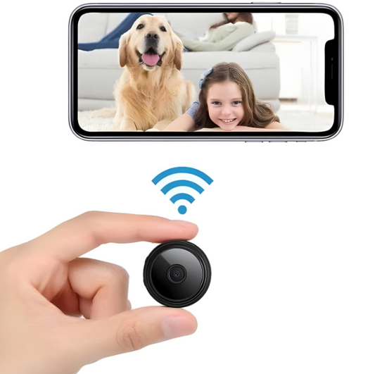 Mini Wireless Magnetic Camera with Audio and Video Live Feed