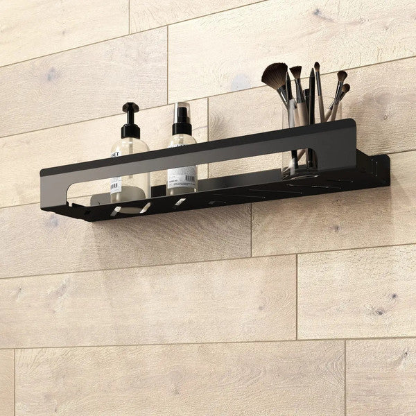 Set of 3 pcs Modern Bathroom Shelf with Towel Rack, Minimalist Bathroom Organizer Shelf Towel Holder Shelf