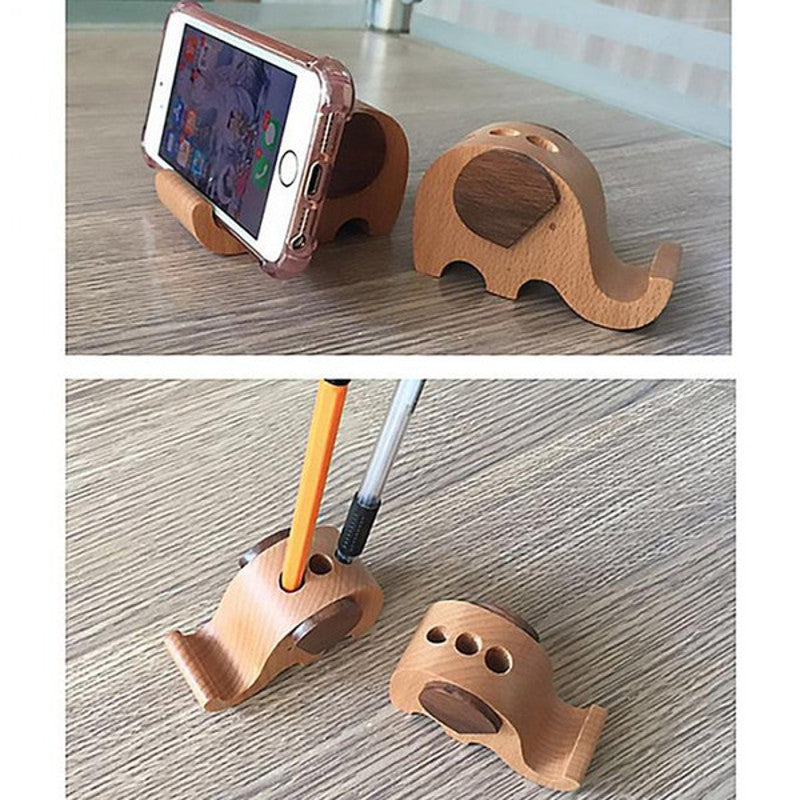 Multi-Use Elephant Pencil & Cell Phone Holder