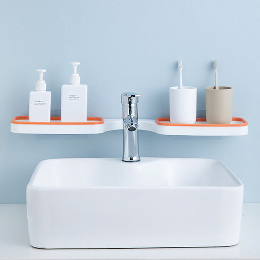 Bathroom Corner Punch-Free Rack